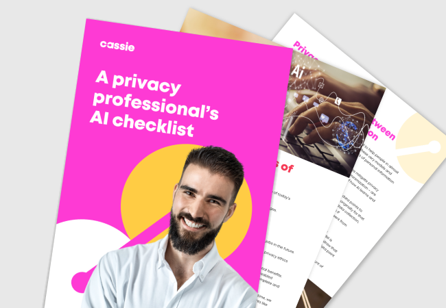 A privacy professional's AI checklist