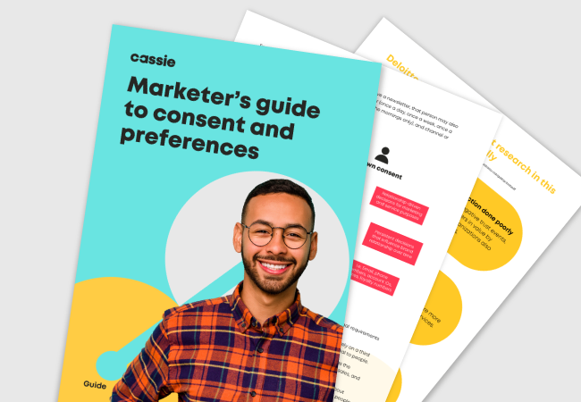 Marketer's guide to consent and preferences