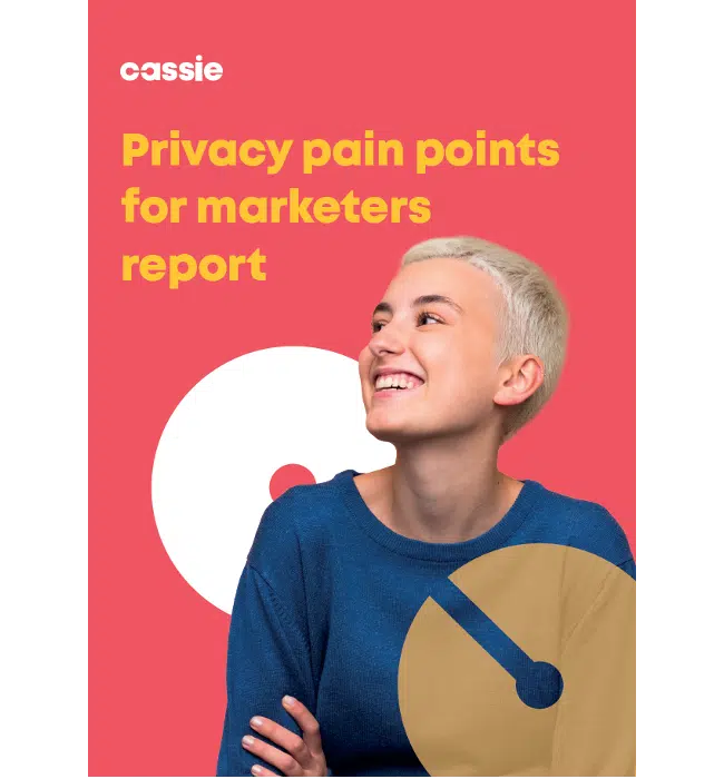 Privacy pain points for marketers research report